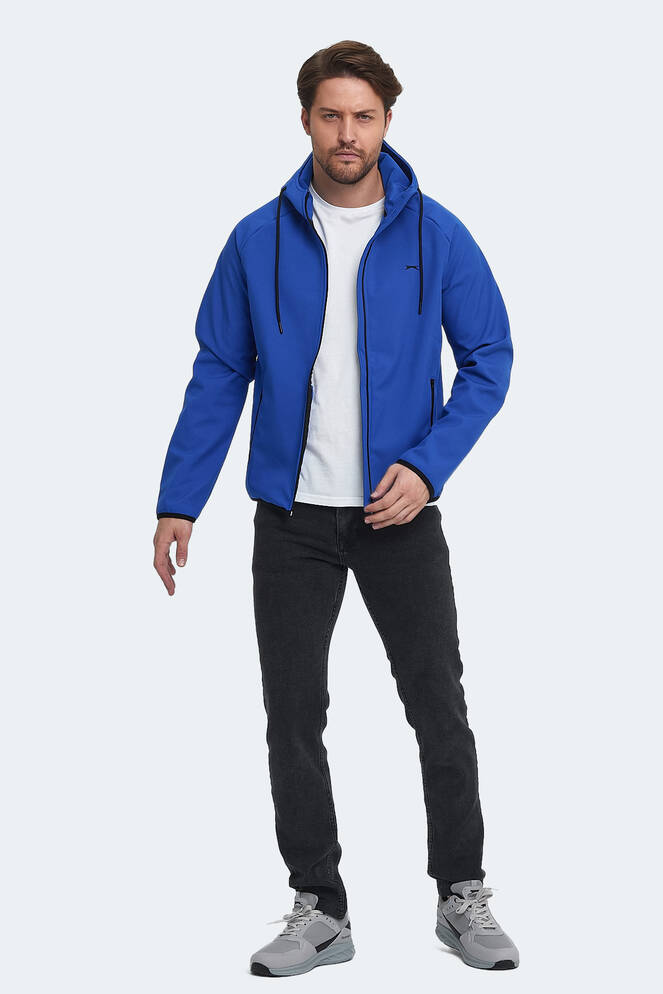 Slazenger RANGI Men's Jacket & Coat Saks Blue