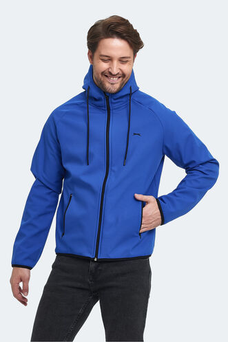 Slazenger RANGI Men's Jacket & Coat Saks Blue - Thumbnail