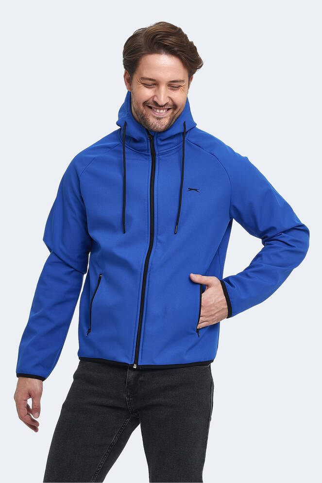 Slazenger RANGI Men's Jacket & Coat Saks Blue