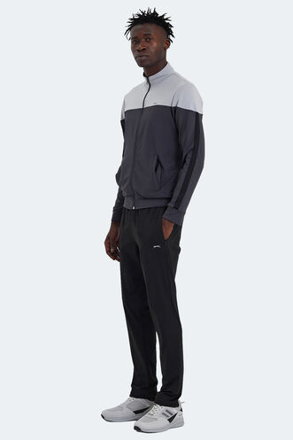 Slazenger RAPIDLY Men's Tracksuit Dark Gray - Thumbnail