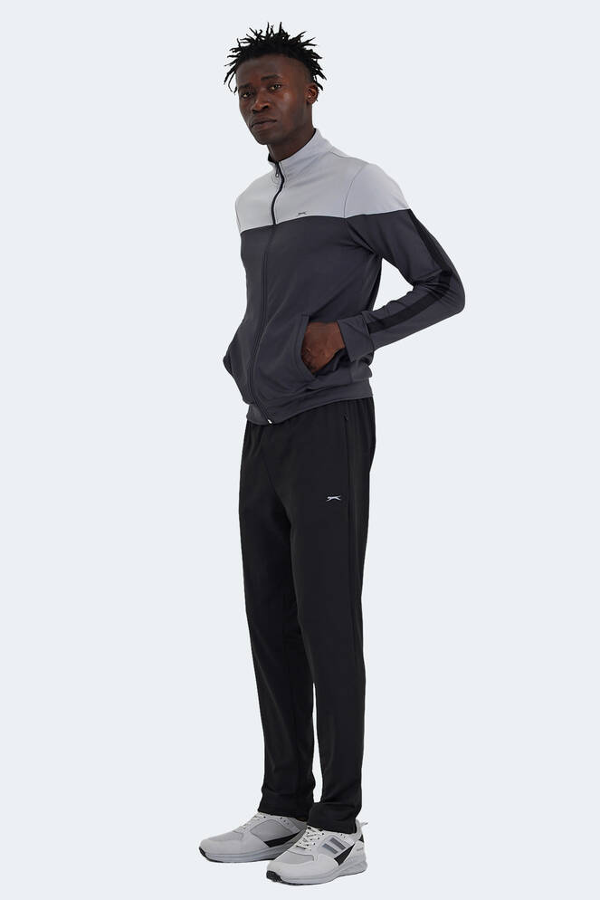 Slazenger RAPIDLY Men's Tracksuit Dark Gray