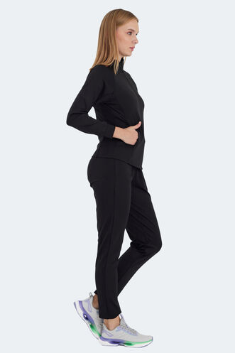 Slazenger RAQUEL Women's Tracksuit Black - Thumbnail