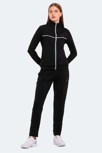 Slazenger RARE Women's Tracksuit Black - Thumbnail