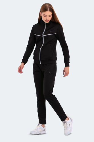 Slazenger RARE Women's Tracksuit Black - Thumbnail