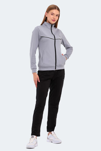 Slazenger RARE Women's Tracksuit Set Gray - Thumbnail