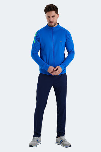 Slazenger RARELY Men's Tracksuit Royal Blue - Thumbnail