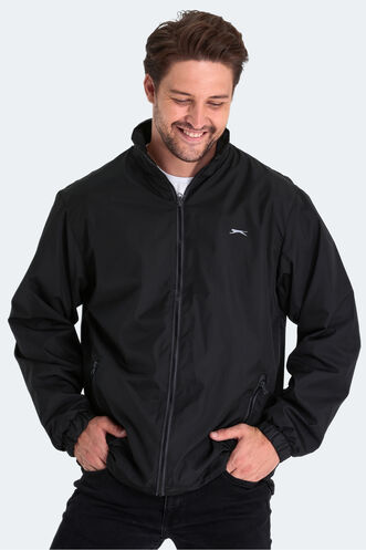 Slazenger RAREN Men's Raincoat Black - Thumbnail