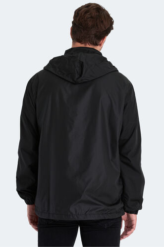 Slazenger RAREN Men's Raincoat Black - Thumbnail