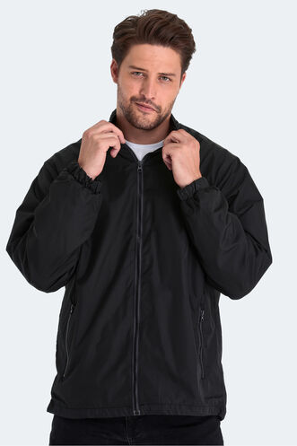 Slazenger RAREN Men's Raincoat Black - Thumbnail