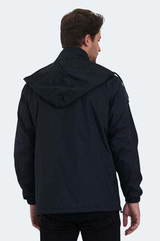 Slazenger RAREN Men's Raincoat Navy - Thumbnail