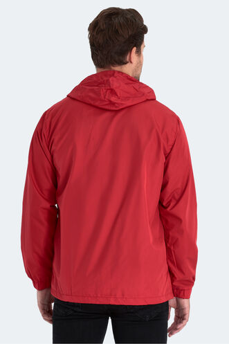 Slazenger RAREN Men's Raincoat Red - Thumbnail