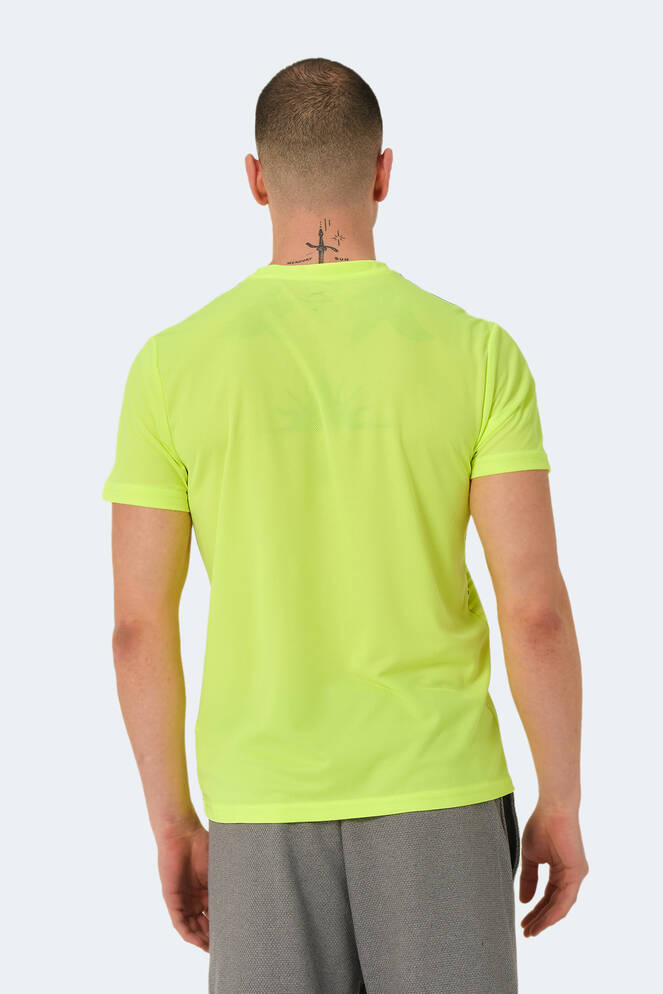 Slazenger RAVEN Erkek Tişört Neon Sarı