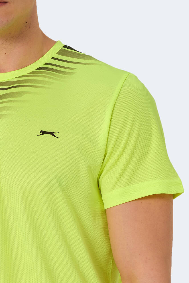 Slazenger RAVEN Erkek Tişört Neon Sarı