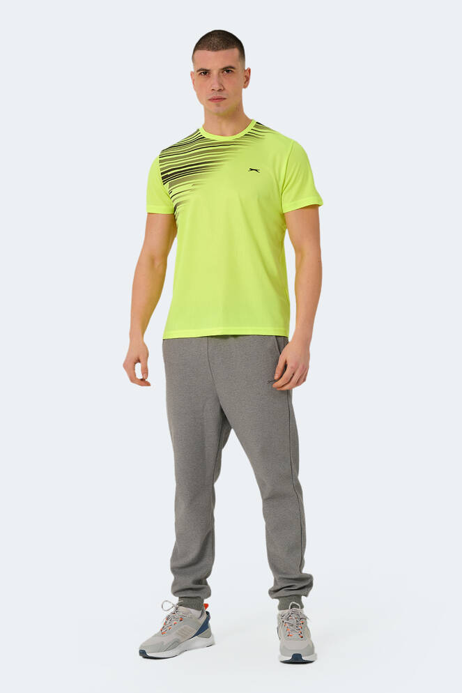 Slazenger RAVEN Erkek Tişört Neon Sarı