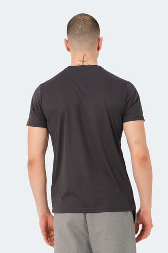 Slazenger RAVEN Men's T-Shirt Dark Gray - Thumbnail