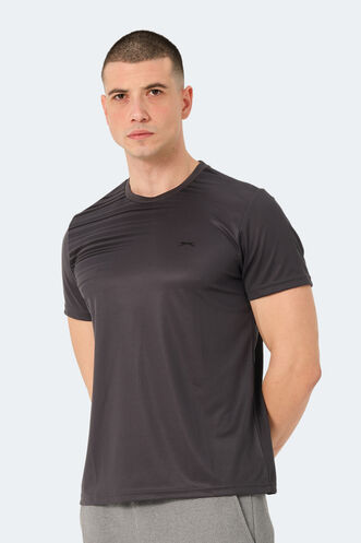 Slazenger RAVEN Men's T-Shirt Dark Gray - Thumbnail