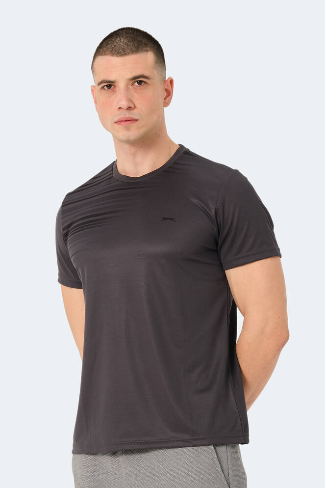 Slazenger RAVEN Men's T-Shirt Dark Gray