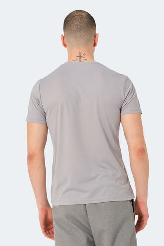 Slazenger RAVEN Men's T-Shirt Gray - Thumbnail