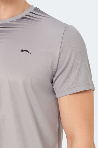 Slazenger RAVEN Men's T-Shirt Gray - Thumbnail