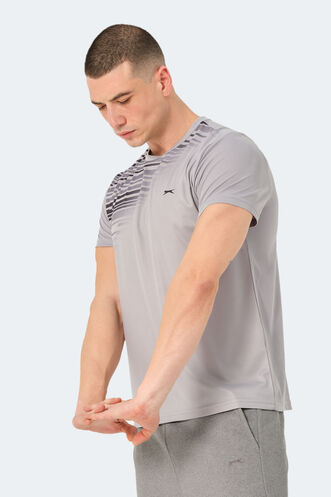 Slazenger RAVEN Men's T-Shirt Gray - Thumbnail