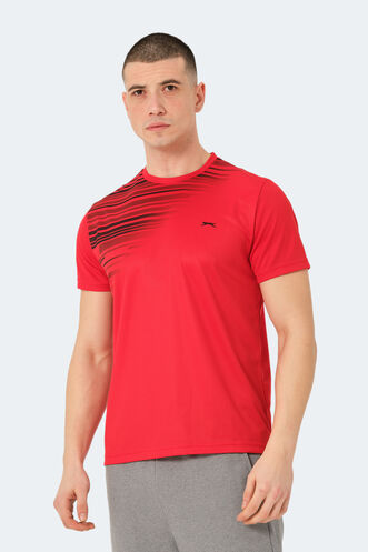 Slazenger RAVEN Men's T-Shirt Red - Thumbnail