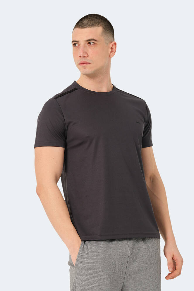 Slazenger READ Men's T-Shirt Dark Gray