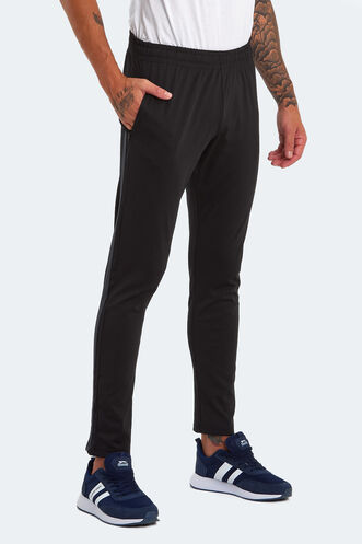 Slazenger RECALL Men's Tracksuit Bottoms Black - Thumbnail