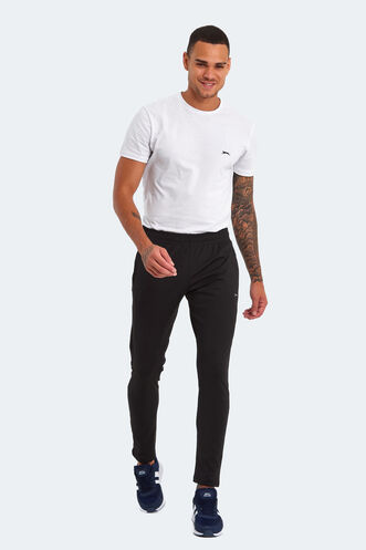 Slazenger RECALL Men's Tracksuit Bottoms Black - Thumbnail