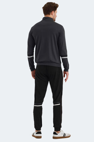 Slazenger RECIPE Men's Tracksuit Dark Gray - Thumbnail