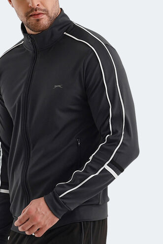 Slazenger RECIPE Men's Tracksuit Dark Gray - Thumbnail