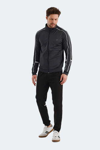 Slazenger RECIPE Men's Tracksuit Dark Gray - Thumbnail