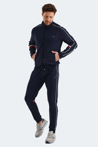 Slazenger RECIPE Men's Tracksuit Navy - Thumbnail