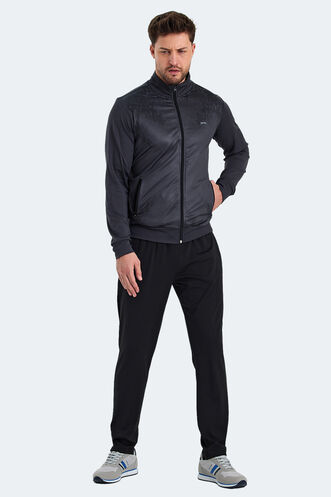 Slazenger RECOGNIZE Men's Tracksuit Dark Gray - Thumbnail