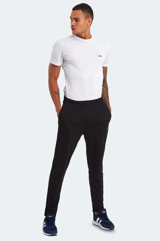 Slazenger RECOVER Men's Sweatpants Black - Thumbnail