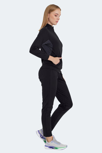 Slazenger RECTOR Women's Tracksuit Black - Thumbnail