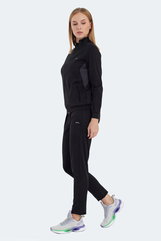 Slazenger RECTOR Women's Tracksuit Black - Thumbnail