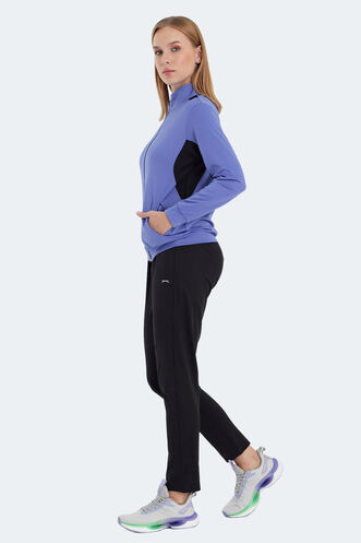 Slazenger RECTOR Women's Tracksuit Purple - Thumbnail