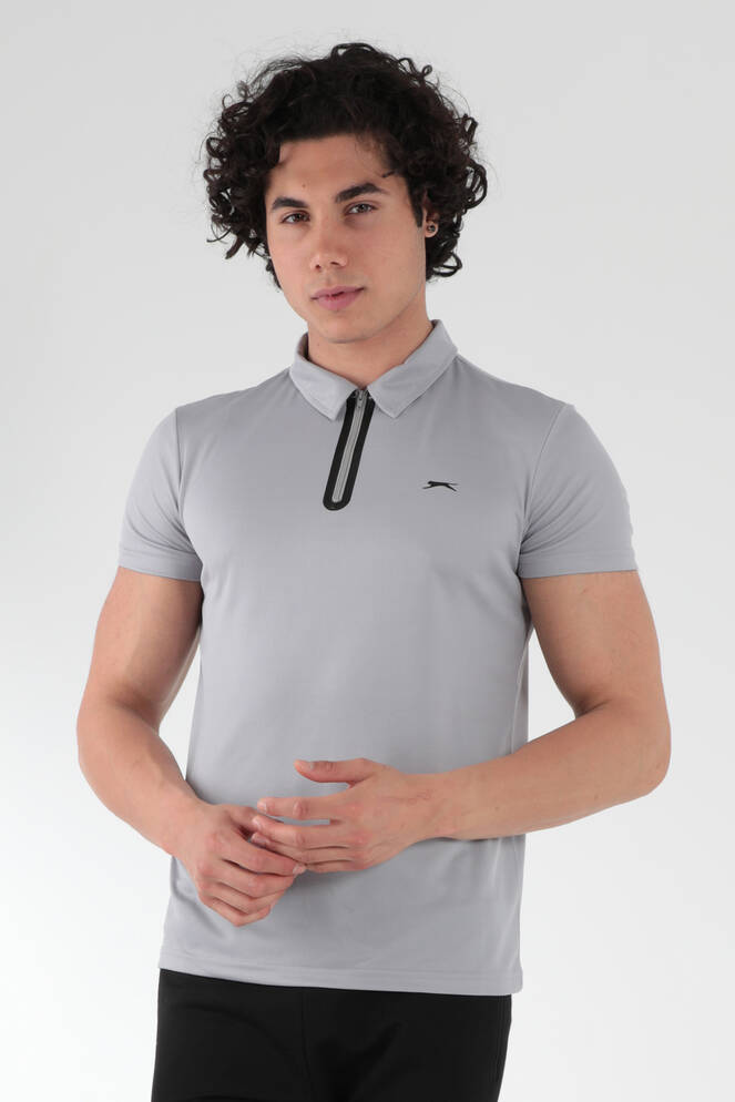 Slazenger REED Erkek Kısa Kollu T-Shirt Gri