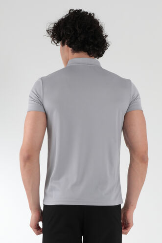 Slazenger REED Men's Short Sleeve T-Shirt Gray - Thumbnail