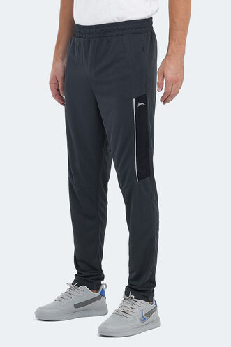 Slazenger REEM Men's Tracksuit Bottoms Dark Grey - Thumbnail