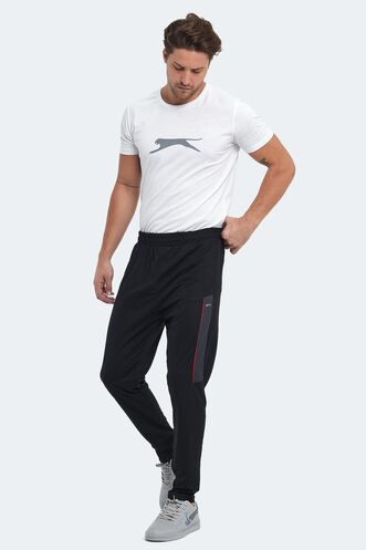 Slazenger REEM Men's Tracksuit Bottoms Black - Thumbnail