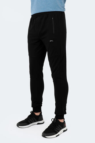 Slazenger REETA Men's Tracksuit Bottoms Black - Thumbnail