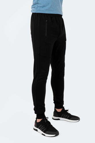 Slazenger REETA Men's Tracksuit Bottoms Black - Thumbnail