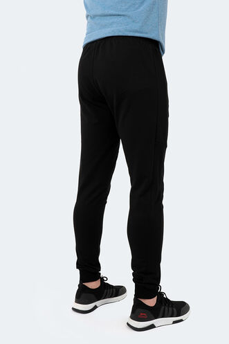 Slazenger REETA Men's Tracksuit Bottoms Black - Thumbnail