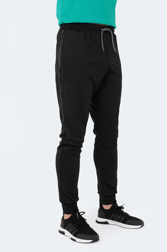 Slazenger REINO Men's Tracksuit Bottoms Black - Thumbnail