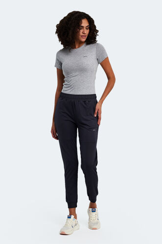 Slazenger RELATIVE Women's Sweatpants Dark Gray - Thumbnail