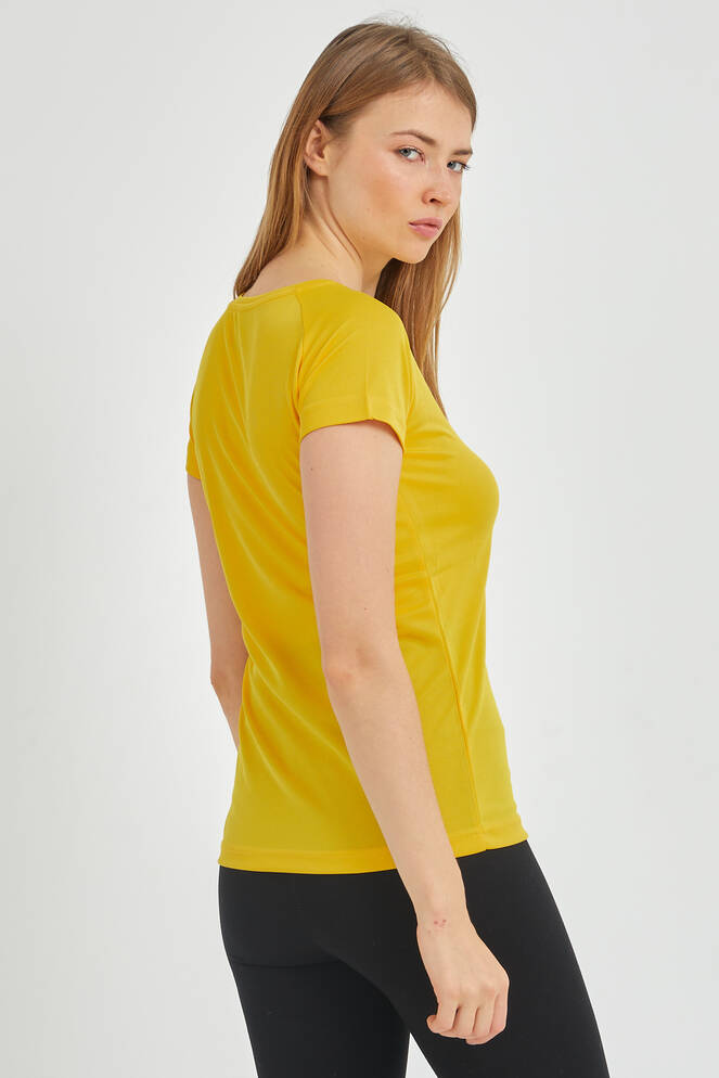 Slazenger RELAX Women's Short Sleeve T-Shirt Yellow