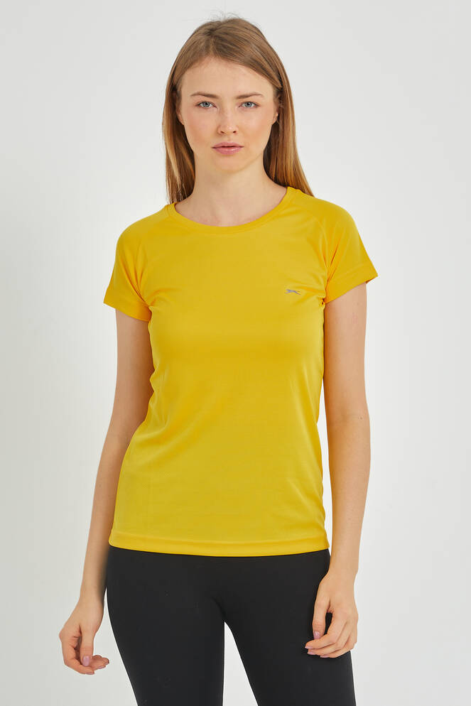 Slazenger RELAX Women's Short Sleeve T-Shirt Yellow