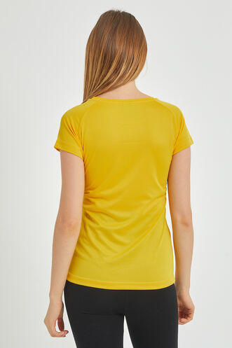 Slazenger RELAX Women's Short Sleeve T-Shirt Yellow - Thumbnail