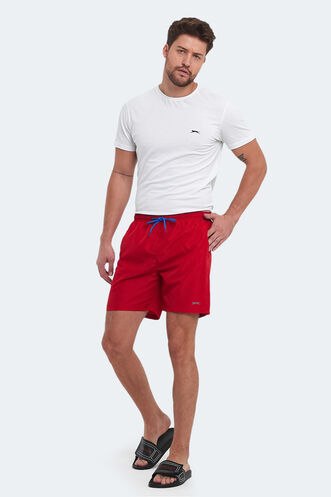 Slazenger RENO Men's Swim Shorts Red - Thumbnail